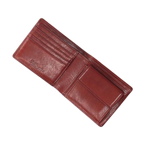 値下げしました　豊岡鞄 二つ折り財布 ドット 赤 レッド 新品未使用