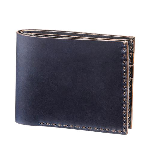 HAAKI LEATHER Ai（藍） Bifold Wallet | HLW301A | 株式会社木和田