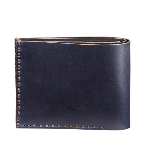 HAAKI LEATHER Ai（藍） Bifold Wallet | HLW301A | 株式会社木和田