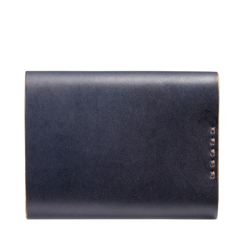 HAAKI LEATHER Ai（藍） Mini Wallet | HLW302A | 株式会社木和田正昭
