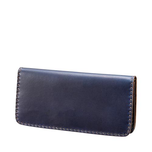 HAAKI LEATHER Ai（藍） Long Wallet | HLW305A | 株式会社木和田正昭