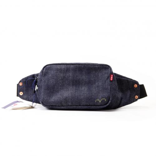 Canyon denim waist pouch キャニオンデニムウエストポーチ glamb（グラム）の「Canyon denim waist pouch / キャニオンデニム